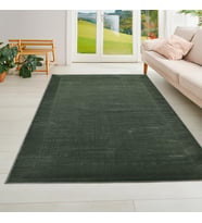 Latte Yumuşak Peluş Yeşil Çocuk Odası Oturma Odası Salon Mutfak Halısı K123A