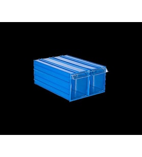 Hipaş Plastik - Çekmeceli Kutu (212x306x126 mm) - 501-2 (Mavi)