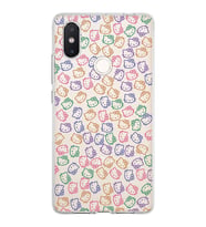 Xiaomi Mi 8 Se Uyumlu Kapak Hello Kitty Tasarımlı Şeffaf Silikon Kılıf
