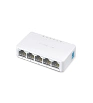 Tp-Link Mercusys MS105 5 Port 10-100 Mbps Switch Plastik Kasa
