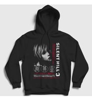 Presmono Unisex Siyah Heather Mason Silent Hill 3 Kapüşonlu Sweatshirt 543111tt