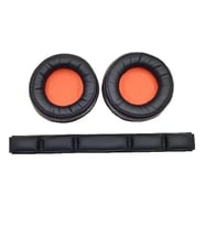 Steelseries Siberia 840800 Uyumlu Kulaklık Pedi ve Kafa Bandı  (Siyah)