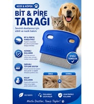 Jasper Kedi Köpek Bit Pire Tarağı İnce Dişli Metal Tarak Temizlik Tarağı Tüy Ve Pire Temizleme Tarağ