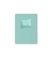 %100 Pamuklu Bebek Lastikli Çarşaf 60x120+20 Bebek Yastık Kılıfı 35x45