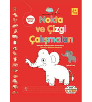 Nokta ve Çizgi Çalışmaları Kırmızı