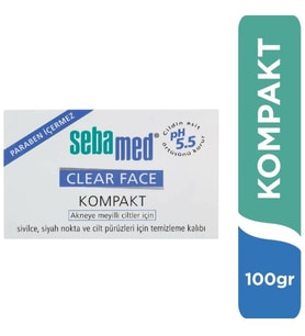 Sebamed Clear Face Sivilce Karşıtı Kompakt Sabun 100 Gr