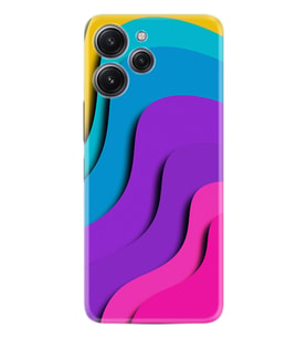 Xiaomi Redmi 12 128 GB 4 GB Ram Kılıf Silikon Desen Özel Seri Renk Cümbüşü 1631