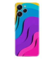 Xiaomi Redmi 12 128 GB 4 GB Ram Kılıf Silikon Desen Özel Seri Renk Cümbüşü 1631