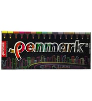 PENMARK HS-505-16S 4 NEON+4 PASTEL +4 TROPİK+4 SİMLİ 16 LI FOSFORLU KALEM SETİ SÜPER KUTU