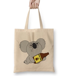 Nom Nom We Bare Bears 04 Bez Çanta Uzun Saplı