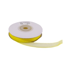 Organze Kurdele 20 MM (22 Metre)  Sarı