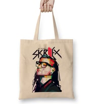 Skrillex Pop Art Bez Çanta Uzun Saplı