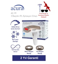 Acura AC-99 Ultra Hızlı 2 Başlıklı Sınırsız Atışlı Buz Lazer IPL Lazer Epilasyon