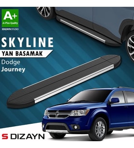 S-Dizayn Dodge Journey Skyline Krom Yan Basamak 183 Cm 2008-2020 A+ Kalite