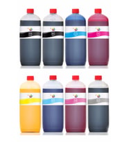 QC Canon PFI 206 Kartuş Mürekkebi 8 Renk Pro Serisi 1000ml  Mürekkep Seti
