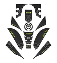 Yamaha R7 2021 - 2024 Uyumlu Full Tank Pad Set 007