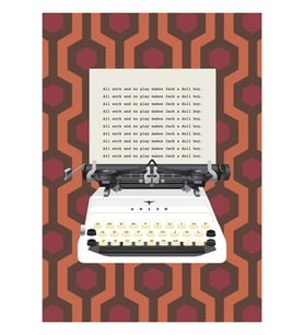 The Shining Tablo Ahşap Poster Dekoratif