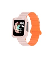 Xiaomi Redmi Watch 2 Uyumlu Silikon Kordon Zore KRD-105 Strap Kayış