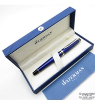 Waterman Expert Lake Mavi CT Roller Kalem + Tükenmez Kalem Set  İsme Özel Kalem  Hediye Kalem