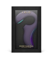 Lelo Enigma Double Sonic Cyber Purple Klitoris Uyarıcı G Spot Vibratör (Mor)