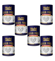 Nutri Canin 400Gr %92 Yaban Domuz Etli Tatlı Patatesli HipoAlerjenik Tahılsız 6Adet Yaş Köpek Maması