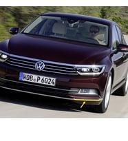 VW Passat B8 2015-19 Ön Tampon Sol Sis Farı Alt Çıtası Siyah 3G0854321