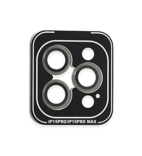 İphone 15 Pvd Metal Kamera Lens - Gri