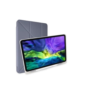 Northcity Samsung Galaxy Tab S6 Lite 10.4 P610 ile Uyumlu Kalemlikli Tablet Kılıfı - Lavender, Katlanabilir Stand, Manyetik Kapak