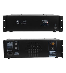 Magicvoice MV-1550 500 Watt 4-8 Ohm 100 Volt 19 Rack Hat Trafolu Power Anfi