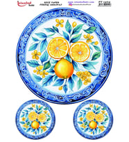 İstanbul Hobi Limon Desenli Pirinç Dekopaj pt1404