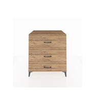 Kronos Şifonyer 3 Çekmeceli 88x59x96 Çam-Çam