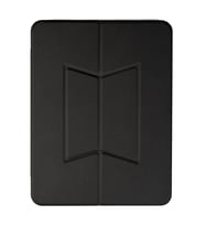 Zore Border Keyboard 13" inç Universal Bluetooh Bağlantılı Standlı Klavyeli Tablet Kılıfı (Siyah)
