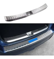 Subaru Forester Uyumlu 2013 2018 Arka Tampon Eşiği Krom Parça