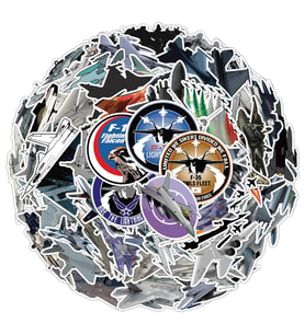 25'li Su Geçirmez Opak Sticker Seri : 15