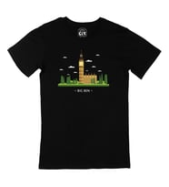 Big Ben Siyah Tişört