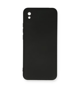 Xiaomi Redmi 9a Kılıf Nano İçi Kadife Silikon - Siyah