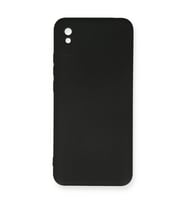 Xiaomi Redmi 9a Kılıf Nano İçi Kadife Silikon - Siyah