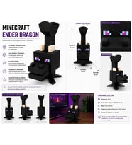 Minecraft Ender Dragon Çok Renkli 3D Baskı Masaüstü Figürü