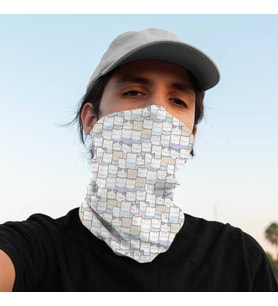 Taraftar Kedicikler Motorcu Boyunluk Maske Bandana