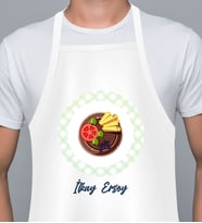 Kişiye Özel En İyi Chef- Aşçı Mutfak Önlüğü MO109E