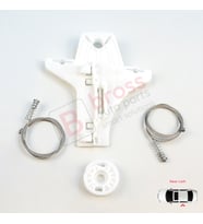 VW Tiguan MK1 5N 2007-2018 5-Kapı SUV 5N0839461 İçin Arka Sol Kapı Cam Kriko Tamir Seti