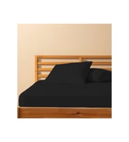 %100 Pamuklu Çift Kişilik Lastikli Çarşaf 180x200+25 50x70 Yastık Kılıfı ( 2 Adet )