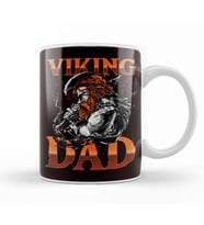 Viking Dad Papa Daddy Father Papa Poppa Stepdad Husband Kupa Bardak Porselen