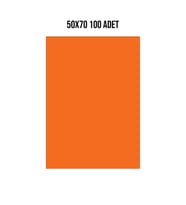 120gr Fon Kartonu 50x70 cm 100'lü Turuncu