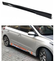 Hyundai i20 Custom Yan Marşpiyel 🚘  Dayanıklı Plastik, Sportif Tasarım, Kolay Montaj (Standart)