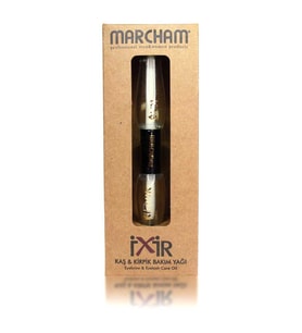 Marcham Kaş Kirpik Bakım Yağı 10 ml 2 Taraflı Fırça + Mascara