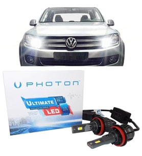 Vw Amarok Led Xenon Kısa Far Ampulü H7 Ultimate 9500 Lumens Yeni Seri Beyaz