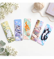5 Adet Sevimli Kediler Kitap Ayracı (15 cm)