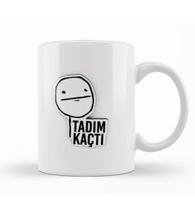 Tadım Kaçtı Kupa Bardak Porselen