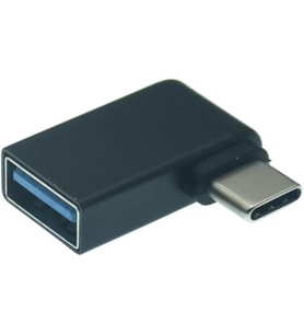 Type C 3.1 To Usb 3.0 Şarj 90 Dirsek Köşe Çevirici Dönüştürücü Adaptör